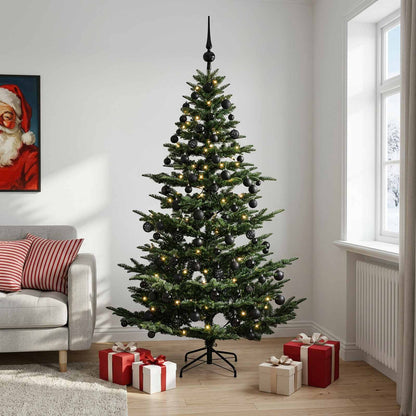 Artificial Christmas Tree with Bauble 210 cm 300 LEDs
