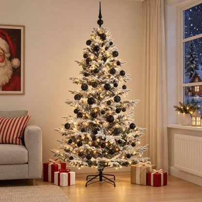Artificial Christmas Tree with Bauble 180 cm 300 LEDs