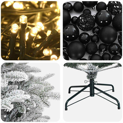 Artificial Christmas Tree with Bauble 240 cm 300 LEDs