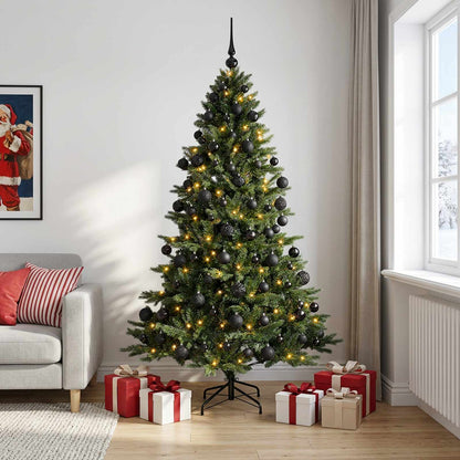 Artificial Christmas Tree with Bauble 210 cm 300 LEDs