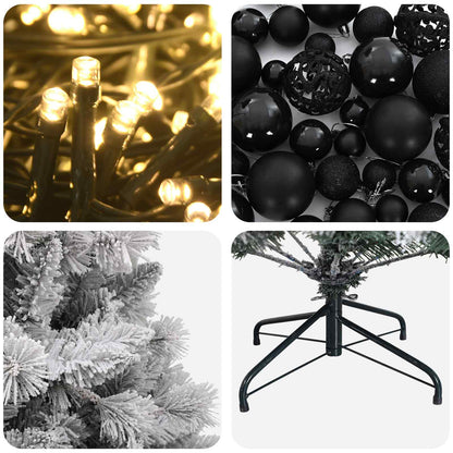 Artificial Christmas Tree with Bauble 180 cm 300 LEDs