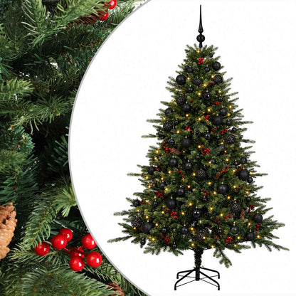 Artificial Christmas Tree with Bauble 210 cm 300 LEDs