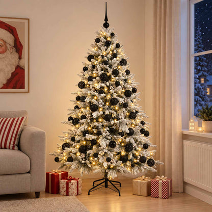 Artificial Christmas Tree with Bauble 180 cm 300 LEDs