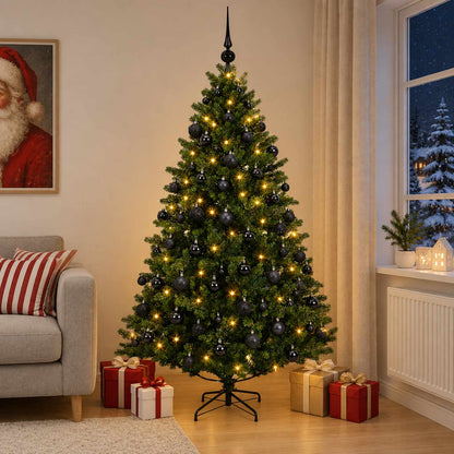 Artificial Christmas Tree with Bauble 210 cm 300 LEDs