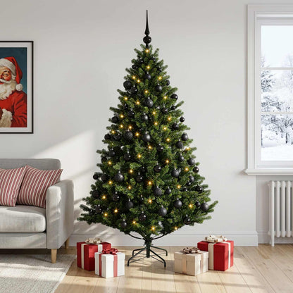Artificial Christmas Tree with Bauble 210 cm 300 LEDs