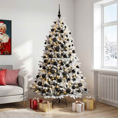 Artificial Christmas Tree with Bauble 210 cm 300 LEDs