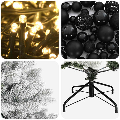 Artificial Christmas Tree with Bauble 180 cm 300 LEDs