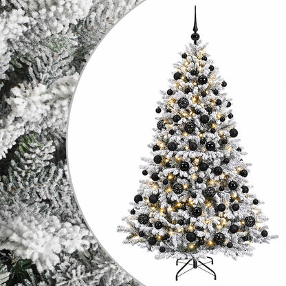 Artificial Christmas Tree with Bauble 210 cm 300 LEDs