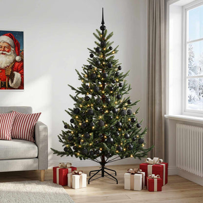 Artificial Christmas Tree with Bauble 180 cm 300 LEDs