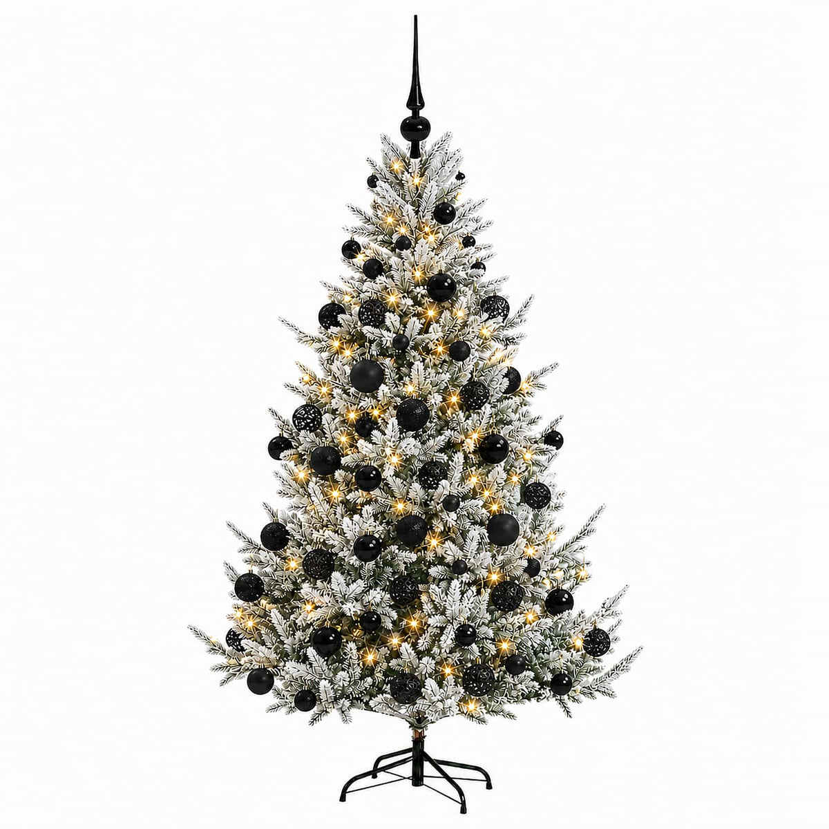 Artificial Christmas Tree with Bauble 210 cm 300 LEDs