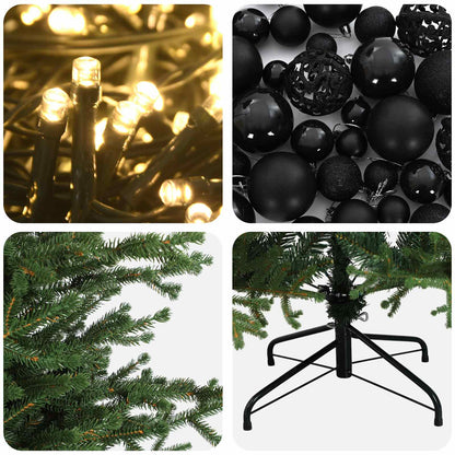 Artificial Christmas Tree with Bauble 210 cm 300 LEDs