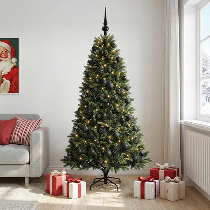 Artificial Christmas Tree with Bauble 240 cm 300 LEDs