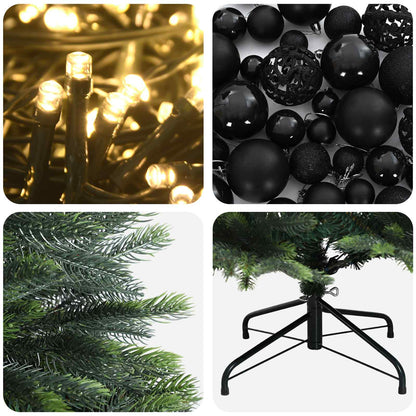 Artificial Christmas Tree with Bauble 240 cm 300 LEDs
