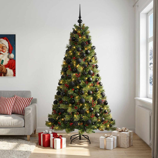 Artificial Christmas Tree with Bauble 180 cm 300 LEDs