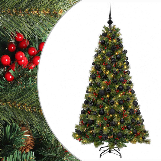 Artificial Christmas Tree with Bauble 180 cm 300 LEDs