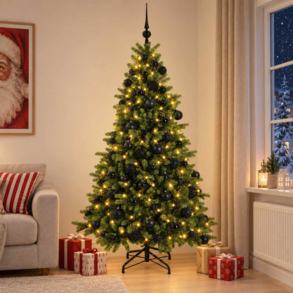 Artificial Christmas Tree with Bauble 240 cm 300 LEDs
