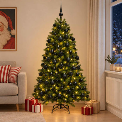Artificial Christmas Tree with Bauble 240 cm 300 LEDs