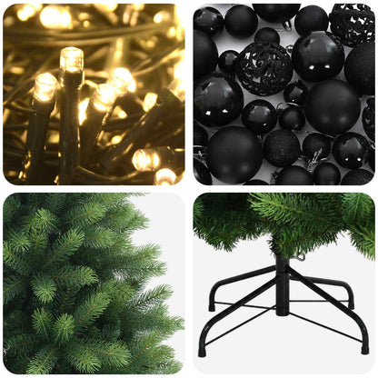 Artificial Christmas Tree with Bauble 210 cm 300 LEDs