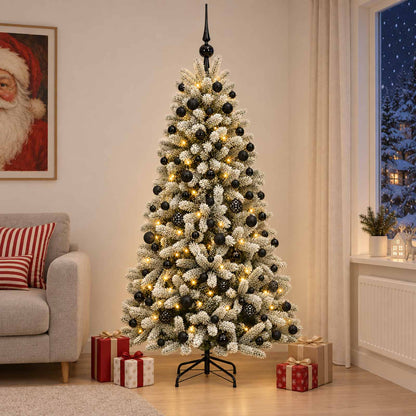 Artificial Christmas Tree with Bauble 180 cm 300 LEDs