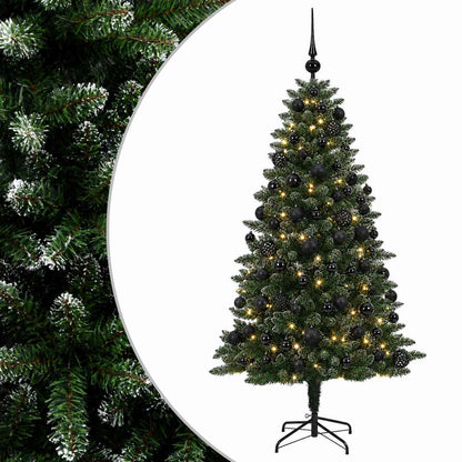 Artificial Christmas Tree with Bauble 210 cm 300 LEDs