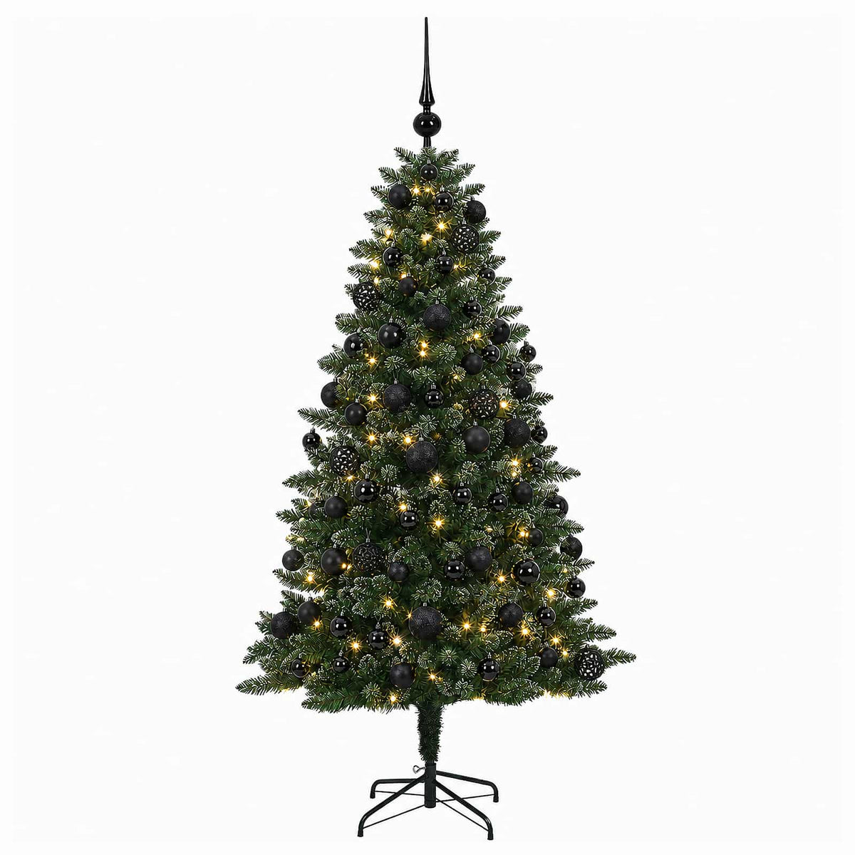 Artificial Christmas Tree with Bauble 210 cm 300 LEDs