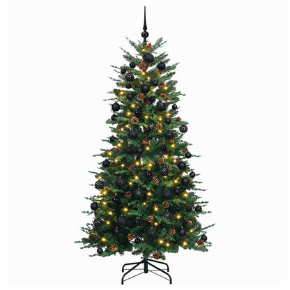 Artificial Christmas Tree with Bauble 180 cm 300 LEDs