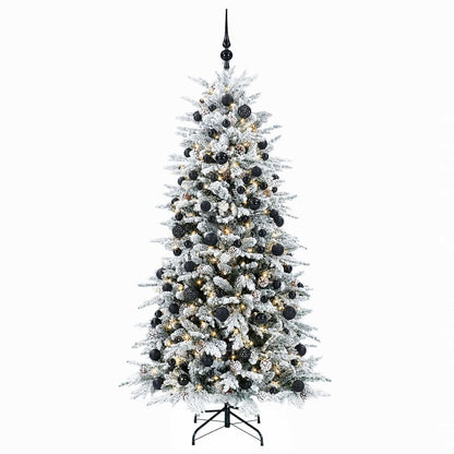 Artificial Christmas Tree with Bauble 210 cm 300 LEDs