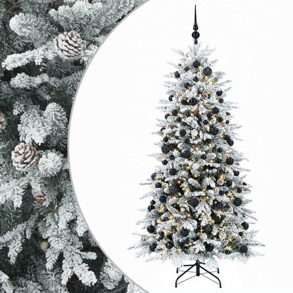 Artificial Christmas Tree with Bauble 240 cm 300 LEDs
