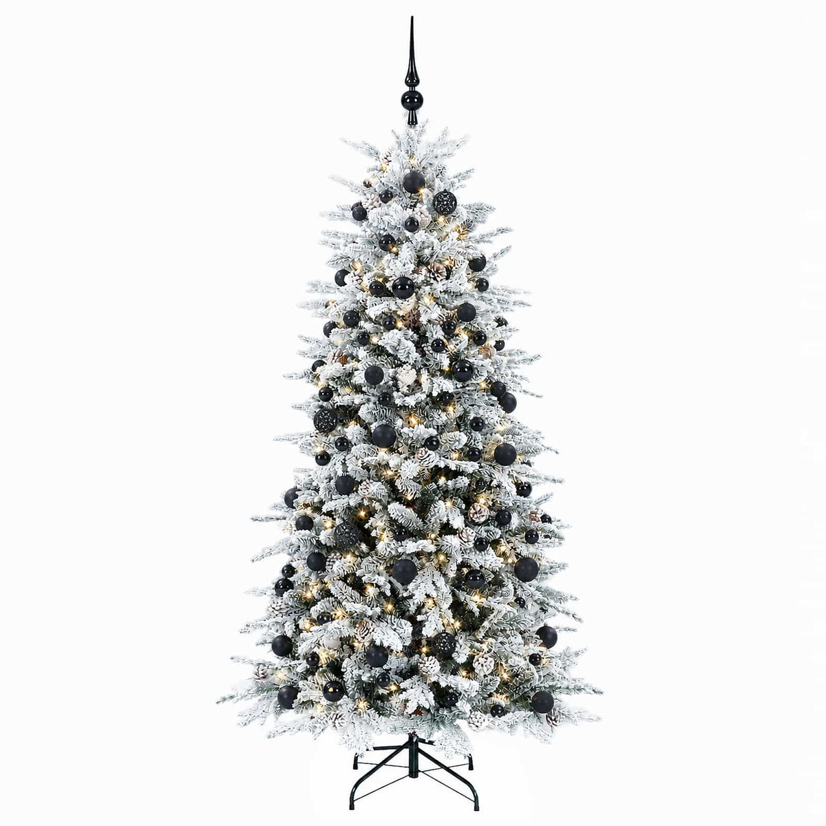 Artificial Christmas Tree with Bauble 240 cm 300 LEDs