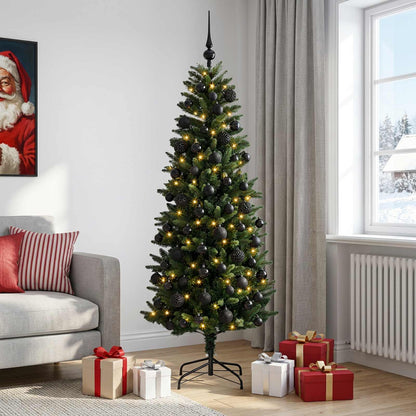 Artificial Christmas Tree with Bauble 180 cm 300 LEDs