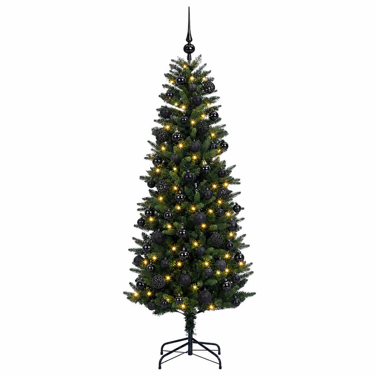 Artificial Christmas Tree with Bauble 180 cm 300 LEDs
