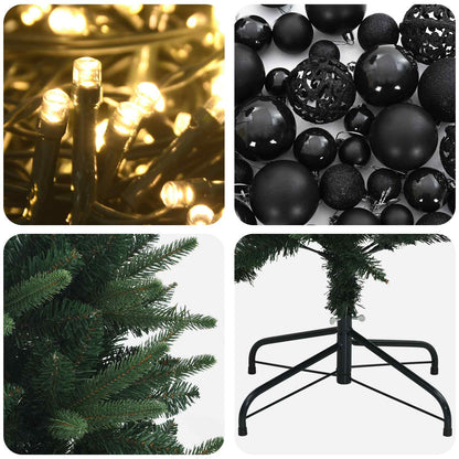Artificial Christmas Tree with Bauble 210 cm 300 LEDs