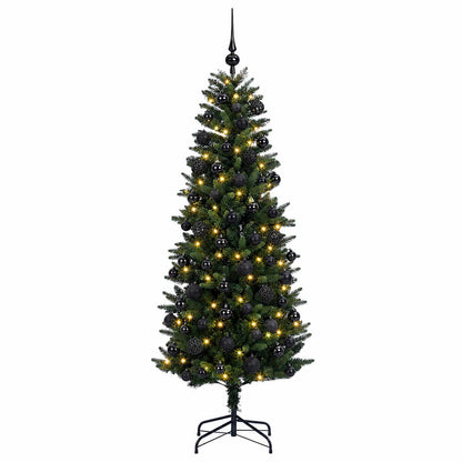 Artificial Christmas Tree with Bauble 210 cm 300 LEDs