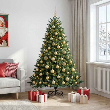 Artificial Christmas Tree with Bauble 240 cm 300 LEDs