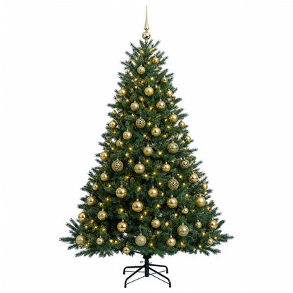 Artificial Christmas Tree with Bauble 180 cm 300 LEDs