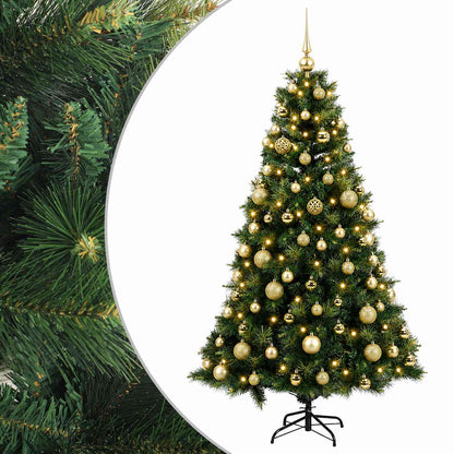 Artificial Christmas Tree with Bauble 210 cm 300 LEDs