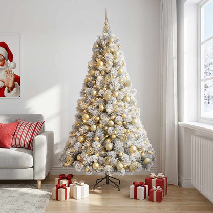 Artificial Christmas Tree with Bauble 210 cm 300 LEDs