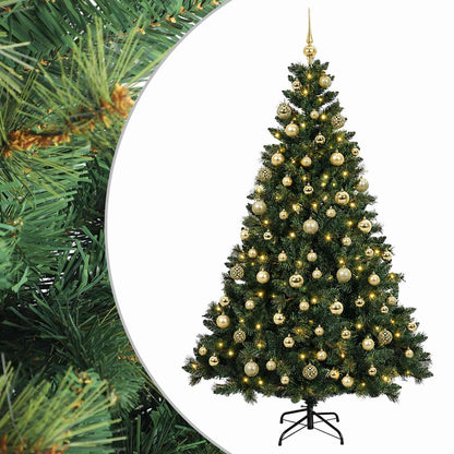 Artificial Christmas Tree with Bauble 180 cm 300 LEDs