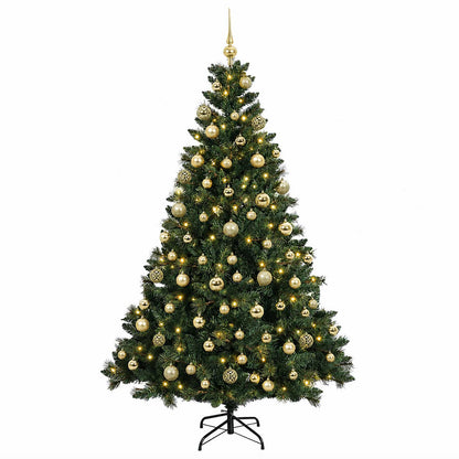 Artificial Christmas Tree with Bauble 180 cm 300 LEDs