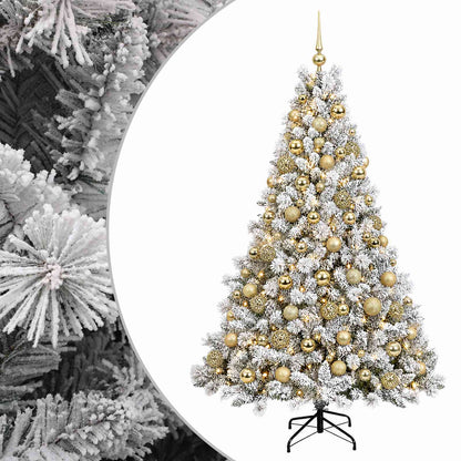 Artificial Christmas Tree with Bauble 180 cm 300 LEDs