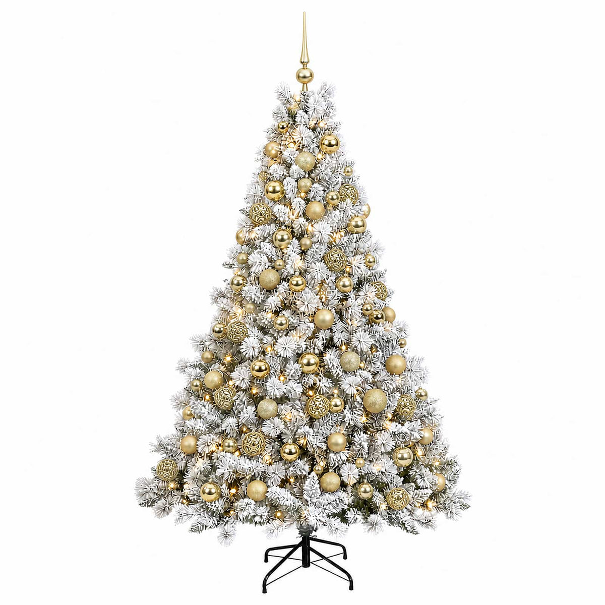 Artificial Christmas Tree with Bauble 180 cm 300 LEDs