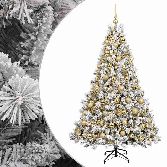 Artificial Christmas Tree with Bauble 210 cm 300 LEDs