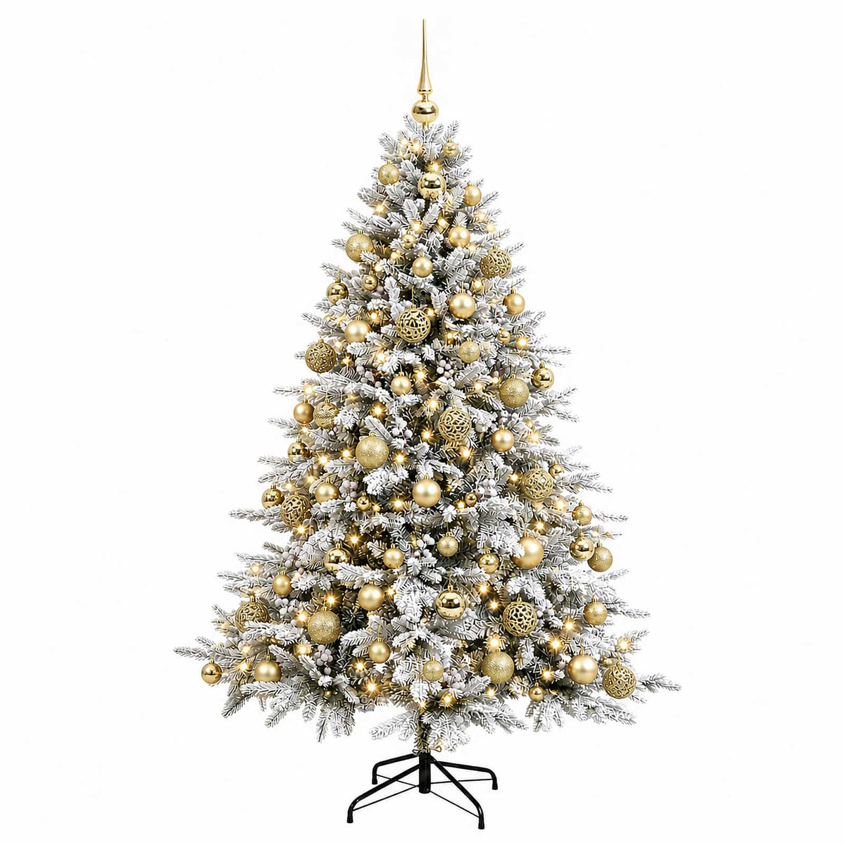 Artificial Christmas Tree with Bauble 180 cm 300 LEDs