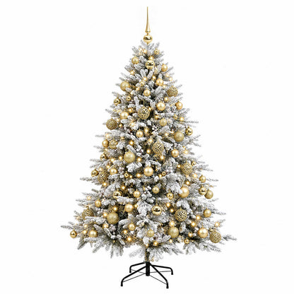 Artificial Christmas Tree with Bauble 240 cm 300 LEDs