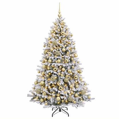 Artificial Christmas Tree with Bauble 240 cm 300 LEDs