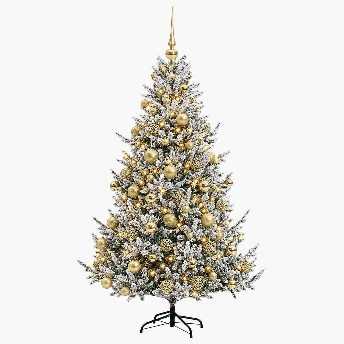 Artificial Christmas Tree with Bauble 240 cm 300 LEDs