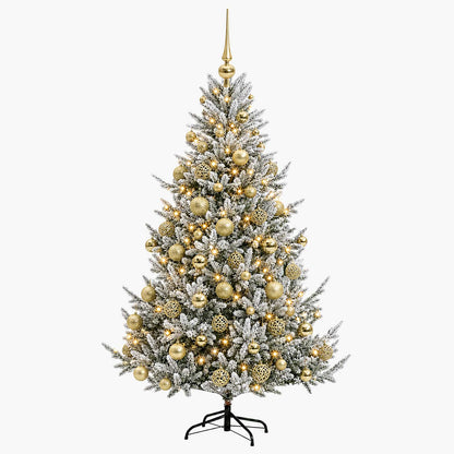 Artificial Christmas Tree with Bauble 240 cm 300 LEDs