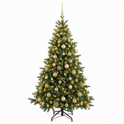 Artificial Christmas Tree with Bauble 240 cm 300 LEDs