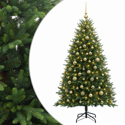 Artificial Christmas Tree with Bauble 210 cm 300 LEDs