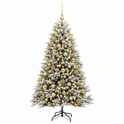 Artificial Christmas Tree with Bauble 180 cm 300 LEDs